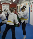 Senior Martial Arts Bag work