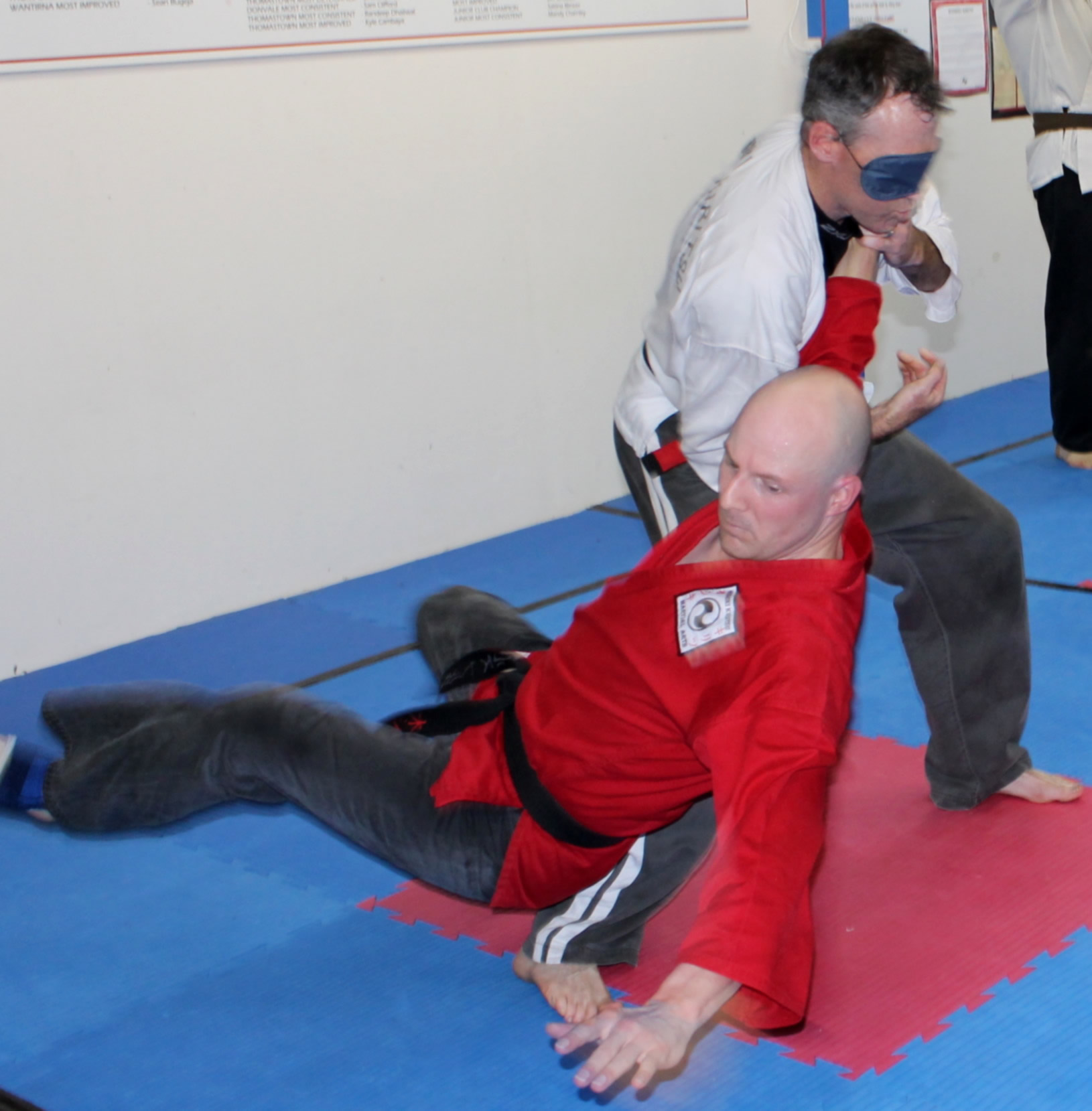 Senior Martial Arts Sparring